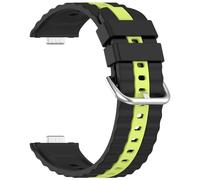 YROHGKPN Bracelet de montre moderne en silicone bicolore pour Watch Fit 3/4 - Bracelet de fitness léger et réglable - Bracelet de sport bicolore