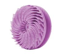 YROHGKPN Brosse de bain ergonomique avec poils denses pour le nettoyage et la manipulation amicale des personnes âgées. Brosse corporelle en silicone sans danger pour bébé