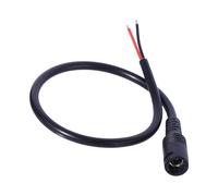 YROHGKPN Câble d'alimentation de 5,5 x 2,1 mm avec connexion sécurisée et bouchon rotatif pour routeur, bandes LED et plus encore, 18 AWG, câble d'alimentation de 30 cm avec bouchon à vis