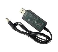 YROHGKPN Câble d'alimentation portable USB vers DC12 V - Câble d'alimentation Step Up pour utilisation en voyage - Compatible avec plusieurs appareils, routeurs, câble de charge en PVC de 80 cm de