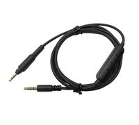 YROHGKPN Câble de casque noir de 1,2 m pour modèles SRH440A SRH840A avec design TangleFree, améliore le remplacement des basses avec microphones