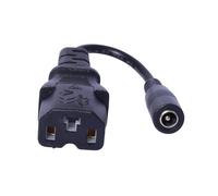 YROHGKPN Câble de conversion DC5521 vers C13 / XLR pour ventilateur de lumière LED 5,5 x 2,5 mm / 8,0,6 mm mâle 5,5 x 2,1 mm