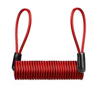 YROHGKPN Câble de rappel, antivol à disque, câble à ressort, sécurité de vélo et scooter