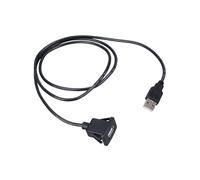YROHGKPN Câble USB 2.0 carré verrouillable pratique, adapté pour l'installation de tableaux de bord marins, structure en plastique, 1 m de longueur, rallonge USB de voiture