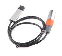 YROHGKPN Câble USB vers RS485 3 broches 3 broches pour une gestion efficace de la lumière de scène et des effets en temps réel. Câble d'équipement efficace pour planificateur d'événements