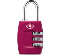 YROHGKPN Cadenas à bagages d'aéroport Mot de passe simple Réinitialisation Conception et code couleur Pour valises, sacs à dos, bagages Identification de bagages Serrure à combinaison approuvée par