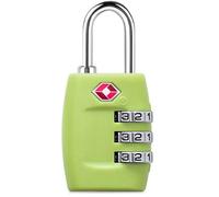 YROHGKPN Cadenas à bagages d'aéroport Mot de passe simple Réinitialisation Conception et code couleur Pour valises, sacs à dos, bagages Identification de bagages Serrure à combinaison approuvée par