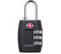 YROHGKPN Cadenas à bagages d'aéroport Mot de passe simple Réinitialisation Conception et code couleur Pour valises, sacs à dos, bagages Identification de bagages Serrure à combinaison approuvée par