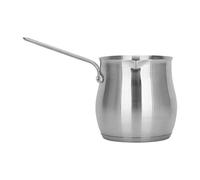 YROHGKPN Cafetière en acier inoxydable compatible avec plusieurs cuisinières, bouilloire pour chauffe-lait avec long manche, pots de brassage turcs avec bec ergonomique, bouilloire de grande capacité