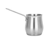 YROHGKPN Cafetière en acier inoxydable compatible avec plusieurs cuisinières, bouilloire pour chauffe-lait avec long manche, pots de brassage turcs avec bec ergonomique, bouilloire de grande capacité