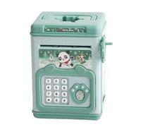 YROHGKPN Caisse à monnaie pour enfants, empreintes digitales et accès à code, stockage de l'argent, sûr et pratique, petites économies pour la maison ou le travail, économies sûres