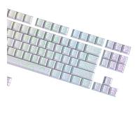 YROHGKPN Capuchons de clavier imprimés sur le côté Motif de lignes de contour sublimé par la chaleur pour 61 64 68 75 84 claviers mécaniques Capuchons de touches résistants à l'huile