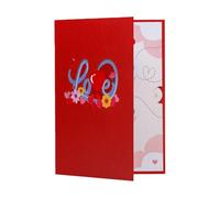 YROHGKPN Carte de vœux 3D surélevée debout pour une journée spéciale, un mariage, un moment important et des situations mignonnes uniques pour l'apparition de l'amant