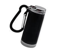 YROHGKPN Cendrier de voyage en alliage d'aluminium scellé, porte-conteneur portable format de poche pour camping, randonnée, cendrier scellé indispensable
