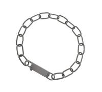 YROHGKPN Chaîne simple avec 17 fermoirs - Collier unisexe - Structure métallique - Convient pour un usage quotidien - Tendance pour les femmes, m, comme décrit, Comme décrit