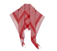 YROHGKPN Châle multifonction confortable pour tous les âges, styles traditionnels, facile d'entretien, accessoire en polyester, écharpe arabe, Rouge, taille unique