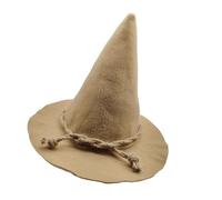 YROHGKPN Chapeau de sorcière créatif épouvantail pour Halloween, fête sur le thème essentiel, couvre-chefs pour différents âges, chapeau de jeu de rôle