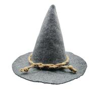 YROHGKPN Chapeau de sorcière créatif épouvantail pour Halloween, fête sur le thème essentiel, couvre-chefs pour différents âges, chapeau de jeu de rôle