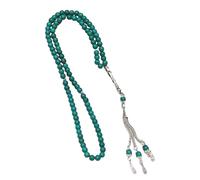 YROHGKPN Chapelet culturel lisse avec perles spirituelles pour cérémonies et accessoires de prière islamique modernes Bijoux, vert, taille unique