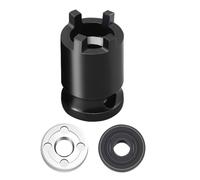 YROHGKPN Clé à douille professionnelle pour meuleuse d'angle. Clé à 4 dents pour enlever rapidement l'écrou à bride. Clé à douille pour meuleuse d'angle