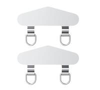 YROHGKPN Clip de sangle de téléphone portable en acier pour instances de défense, étiquette de corde métallique facile à installer, rejet, charge, intervention, clip de câble pour moteur de recherche