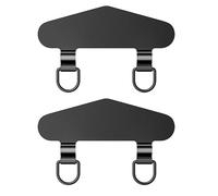 YROHGKPN Clip de sangle de téléphone portable en acier pour instances de défense, étiquette de corde métallique facile à installer, rejet, charge, intervention, clip de câble pour moteur de recherche
