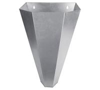 YROHGKPN Cône de retenue pour volaille, design entonnoir avec dos plat pour poules, poulets, réduction du stress lors des tâches de déballage, entonnoir de retenue à dos plat