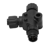 YROHGKPN Connecteur en T, 3 ports, accessoires Internet étanches en ABS et métal, facile à utiliser pour Matsutec NMEA2000 Marine