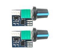 YROHGKPN Contrôleur de ventilateur d'ordinateur à 4 broches 12 V PWM avec cycle de service de 0 à 97 % et boîtier d'installation sans outil Contrôleur de vitesse de ventilateur PWM canal unique