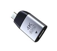 YROHGKPN Convertisseur portable en aluminium pour ordinateur portable, téléviseurs, projecteur, adaptateur USB de type C mâle, convertisseur adaptateur portable