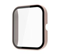 YROHGKPN Coque de protection + film de protection d'écran pour HaylouLS11 Couverture avec film en verre trempé pour Smart Watch Hard pour Shell Watch Bumper Case Protect Smartwatch Clear Cover Anti