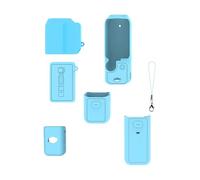 YROHGKPN Coque en silicone antidérapante pour Pocket 3 Protection de l'appareil photo, design ergonomique et accès à tous les ports, pratique pour les photographes en voyage, protection de l'appareil