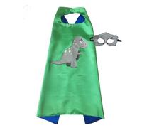 YROHGKPN Costume de dinosaure pour enfant - Cape de dragon avec masques pour fille et garçon - Déguisement de cosplay - Jouet de fête - Cape avec masques