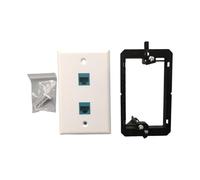 YROHGKPN Coupleur de plaque murale Ethernet avec installation rapide, port