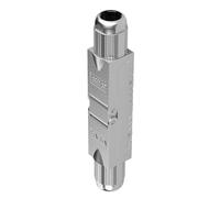 YROHGKPN Coupleur RJ45 sans outil pour Cat7, réparation et extension faciles des câbles Ethernet, boîtier en métal pour éviter les interférences de signal, adaptateur réseau sans outil