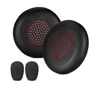 YROHGKPN Coussinets de rechange pour casque Poly 4310/4320/UC2 avec coussinets en cuir protéiné en forme de micro