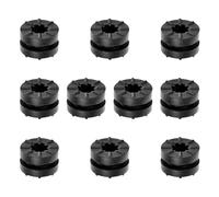 YROHGKPN Coussinets d'isolation en silicone pour ventilateur de refroidissement, disque de stockage, bruit de résonance, ventilateur de boîtier PC, tapis anti-vibrations, tapis amortisseurs en