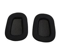 YROHGKPN Coussinets d'oreille Housse de coussin Noir 1 paire de coussinets en mousse à mémoire de forme Housse de coussin de rechange pour G633 G933 Cache-oreilles Durable et confortable