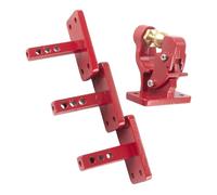 YROHGKPN Crochet d'attelage de remorque en métal haute résistance pour modèles de voitures télécommandées Échelle 1:6, Attelage de remorque Récepteur Crochet de télécommande