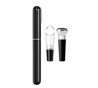 YROHGKPN Décapsuleur professionnel avec aiguille en métal et butoir - Design fin - Idéal pour l'intérieur ou l'extérieur - Ouvre-bouteille Denial Twist