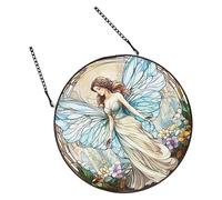 YROHGKPN Décoration à suspendre en acrylique teintée pour embellir la maison et le jardin, cadeau attrape-soleil