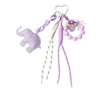 YROHGKPN Décoration contemporaine pour sac à main - Pendentif pour téléphone - Porte-clés tendance pour ceux qui recherchent l'individualité - Décoration élégante pour sac à main, violet