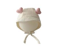 YROHGKPN Dentelle en coton, protection auditive princesse, bandeau tendance pour bébé, turban adorable fille, couvre-chef à la mode, bonnet de voyage quotidien, e, taille unique