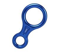 YROHGKPN Descendeur d'escalade 35KN en forme de 8 à usage multiple pour l'alpinisme, le rappel, l'aventure, l'alpinisme