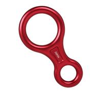 YROHGKPN Descendeur d'escalade 35KN en forme de 8 à usage multiple pour l'alpinisme, le rappel, l'aventure, l'alpinisme