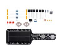 YROHGKPN Détecteur de métaux manuel Kit électronique LED Détecteur Platine Composant Soudure Kit d'Exercice Transformateur Métal