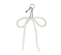 YROHGKPN Dragonne de téléphone avec perles - Breloque en forme de nœud fait à la main - Porte-clés en forme de nœud - Accessoires pour appareil photo