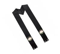 YROHGKPN Écharpe confortable et légère avec franges pour prêtres et clergés à utiliser dans les services religieux Facile d'entretien, durable et élégante, Noir , taille unique