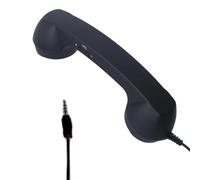 YROHGKPN Écouteurs de téléphone 3,5 mm en ABS avec son amélioré, portable pour smartphones, oreillette professionnelle