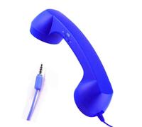 YROHGKPN Écouteurs de téléphone 3,5 mm en ABS avec son amélioré, portable pour smartphones, oreillette professionnelle